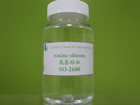 Weak Cationic Amino Silicone Oil Pale Yellow / Transparent Viscous Liquid For Textile