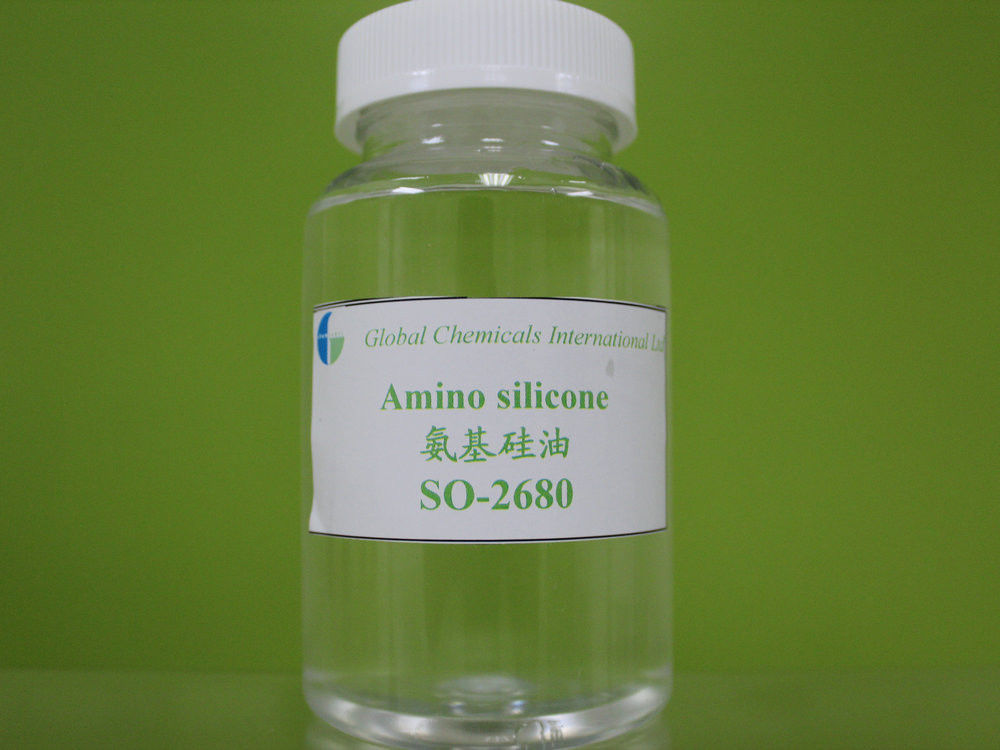 Weak Cationic Amino Silicone Oil Pale Yellow / Transparent Viscous Liquid For Textile