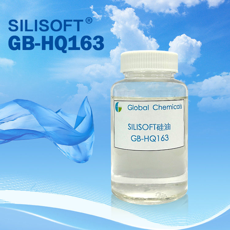 Νεαρή και μαλακή υδροφιλική σιλικόνη SILISOFT GB-HQ163 Για ύφασμα από νάιλον, σπάντεξ, πολυεστέρα και χημικές ίνες