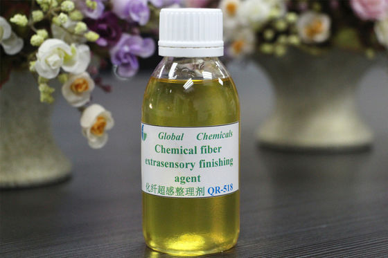 Χαμηλή κίτρινη χημική ίνες μπλοκ σιλικόνης εξωαισθητηριακό τελειωτικό μέσο QR - 518