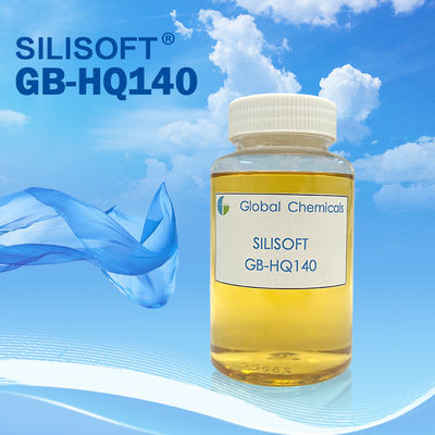 Χαμηλό κιτρινίζοντας υδρόφιλο αποσκληρυντικό σιλικόνης για το ύφασμα SILISOFT ΜΒ-HQ140 βαμβακιού