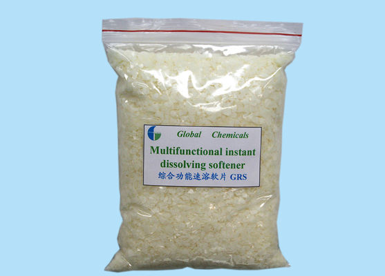 Τελεία κλωστοϋφαντουργικών ειδών Βοηθητικό κατιονικό μαλακτικοποιητικό Φλοκάκια Soulbio GRS Ψυχρό υδατοδιαλυτό