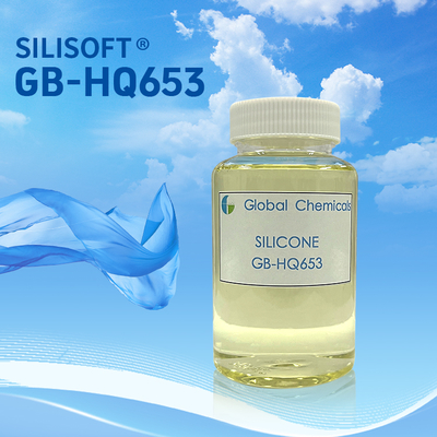 Χημικές ίνες μαλακή & φουσκωτή σιλικόνη SILISOFT GB-HQ653 με Μικρή κίτρινοτητα και καμία επίδραση στη σκιά του υφάσματος