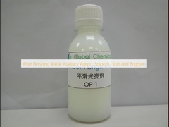 Μετά την ολοκλήρωση του υφαντικού βοηθητικού παράγοντα, ομαλό, μαλακό και φωτεινό