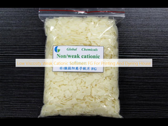 Χαμηλής ιξώδους αδύναμα κατιονικά μαλακτικά FG για την εκτύπωση και τη βαφή