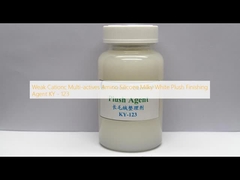 Αδύναμοι πολυενεργοί κατιονικοί αμινοσιλικονικοί γαλακτόλευκοι πλούσιοι τελειωτικοί παράγοντες KY - 123