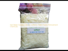 Διαλυτές σε ζεστό νερό κατιονικά μαλακτικά Φλοκάκια Υφασμάτων Προεπεξεργασία χημικών ουσιών