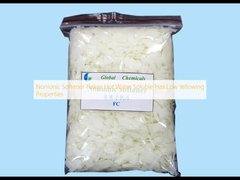 Μη νιονικό μαλακτικοποιητικό Σφαιρίδια Διαλυτές σε ζεστό νερό Έχει χαμηλές ιδιότητες χλωρίσματος