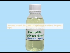 Πολύ αδύναμο κοπολυμερές κατιονικού σιλικόνίου σε μπλοκ, ανοιχτό κίτρινο / διαφανές υγρό