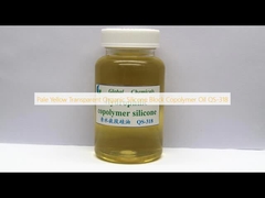 Λάθος κίτρινο διαφανές οργανικό σιλικόνιο μπλοκ συμπολυμερές έλαιο QS-318