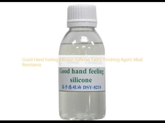 Καλό αίσθημα χεριού Σιλικόνιο μαλακτικοποιητικό υφάσματος Τελειωτικό παράγοντα Αντίσταση σε αλκαλία