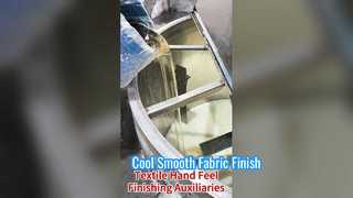 Μαλακτικό σιλικόνης για δροσερά λεία υφάσματα